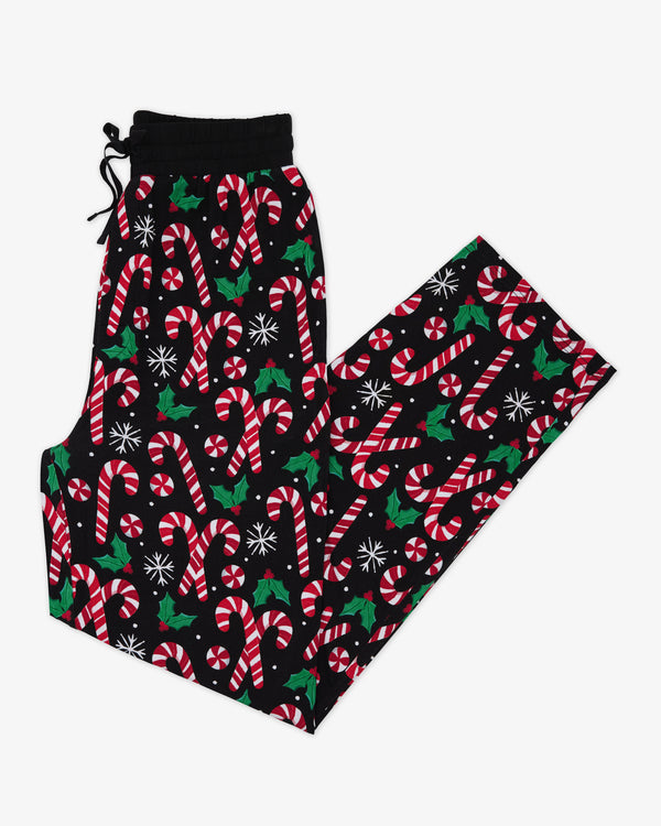Flat lay of the Merry Mints Men's Pajama Pants