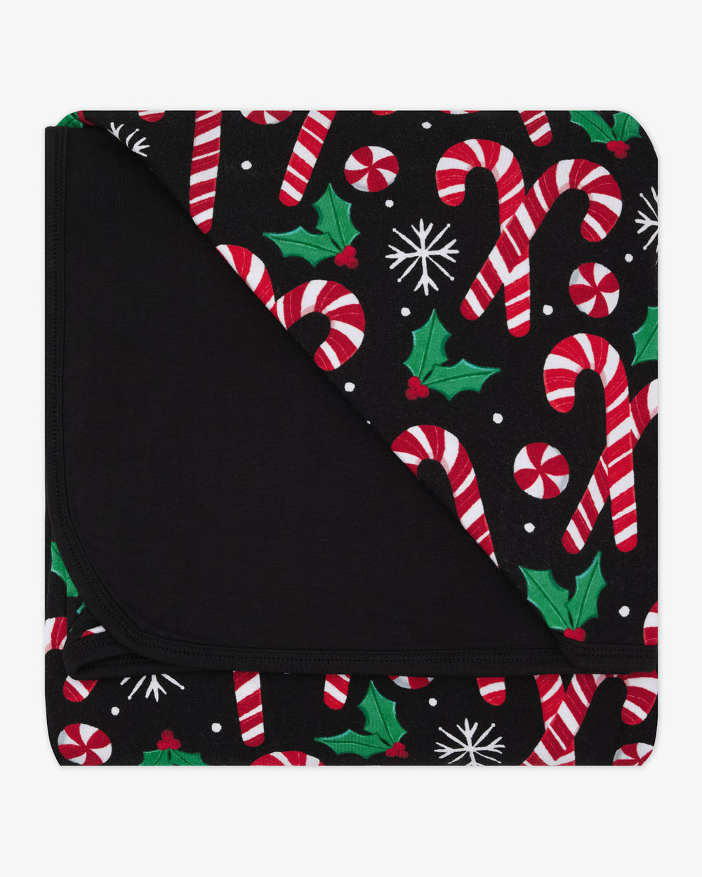 Flat lay of the Merry Mints Large Cloud Blanket®