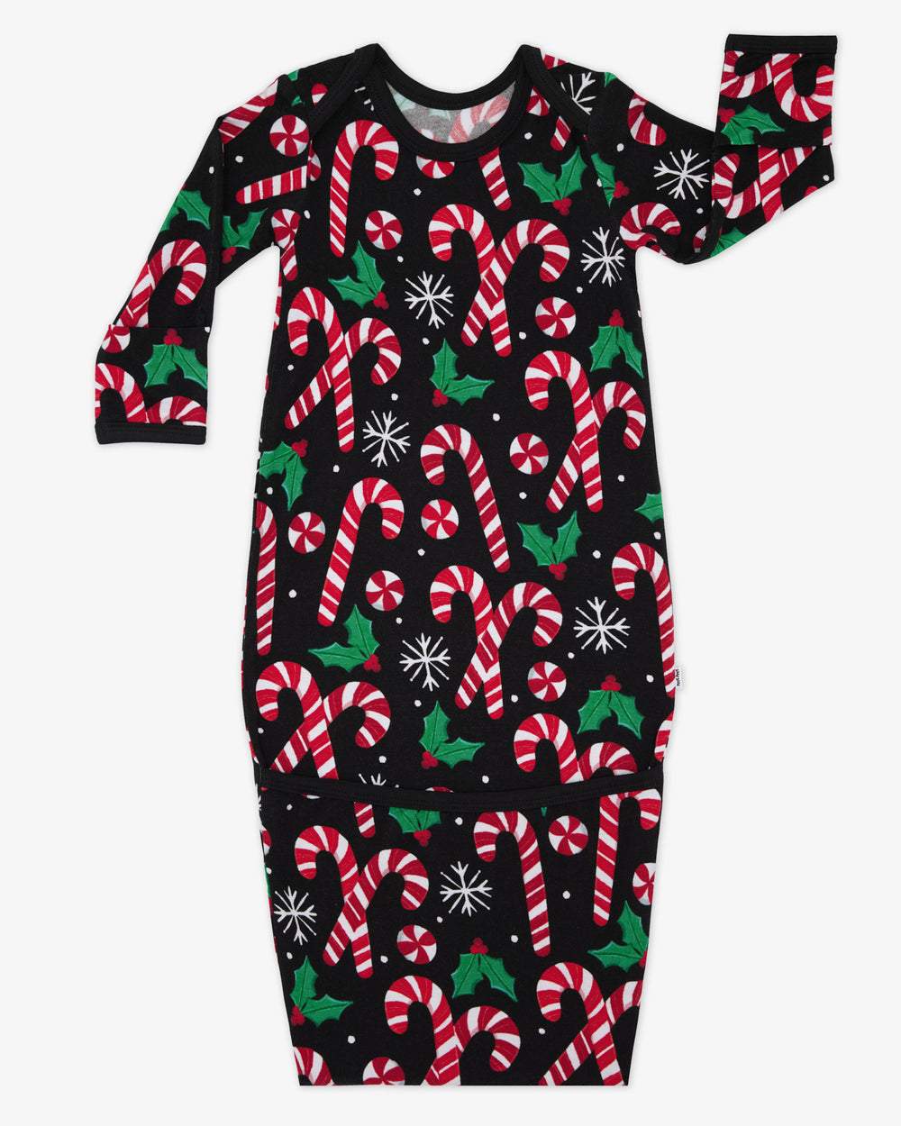 Flat lay of the Merry Mints Infant Gown