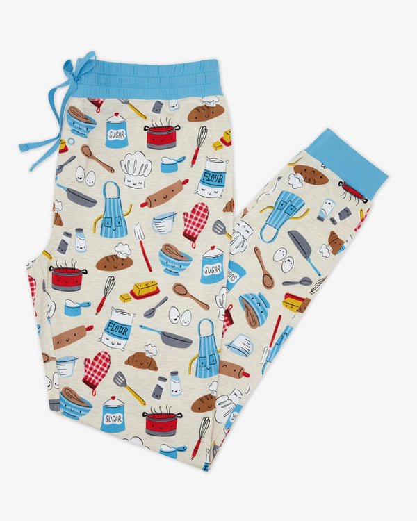 Flat lay of the Little Chef Women's Pajama Pants