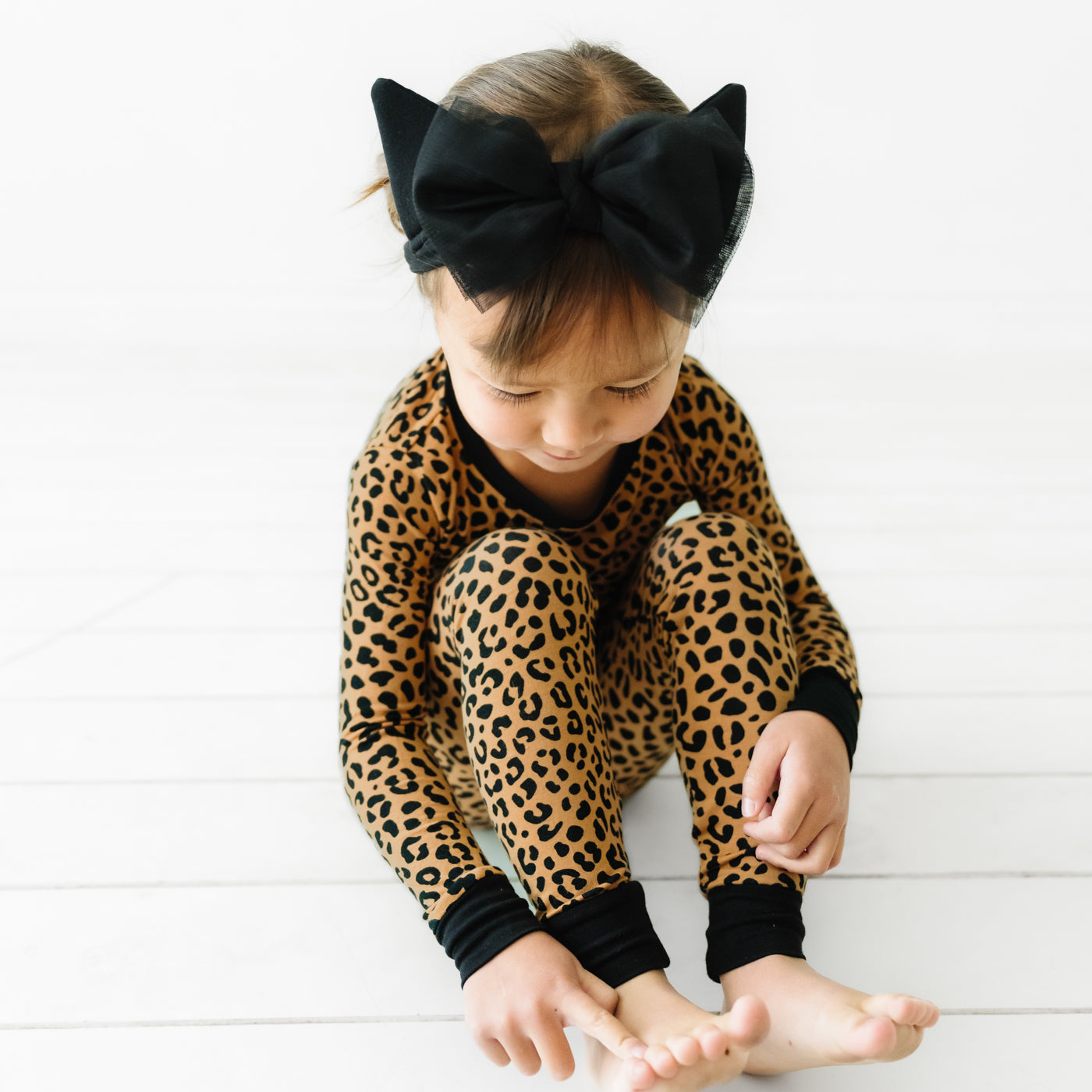 Black Cat Pajama Set