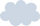 Illustration of a fluffy blue cloud