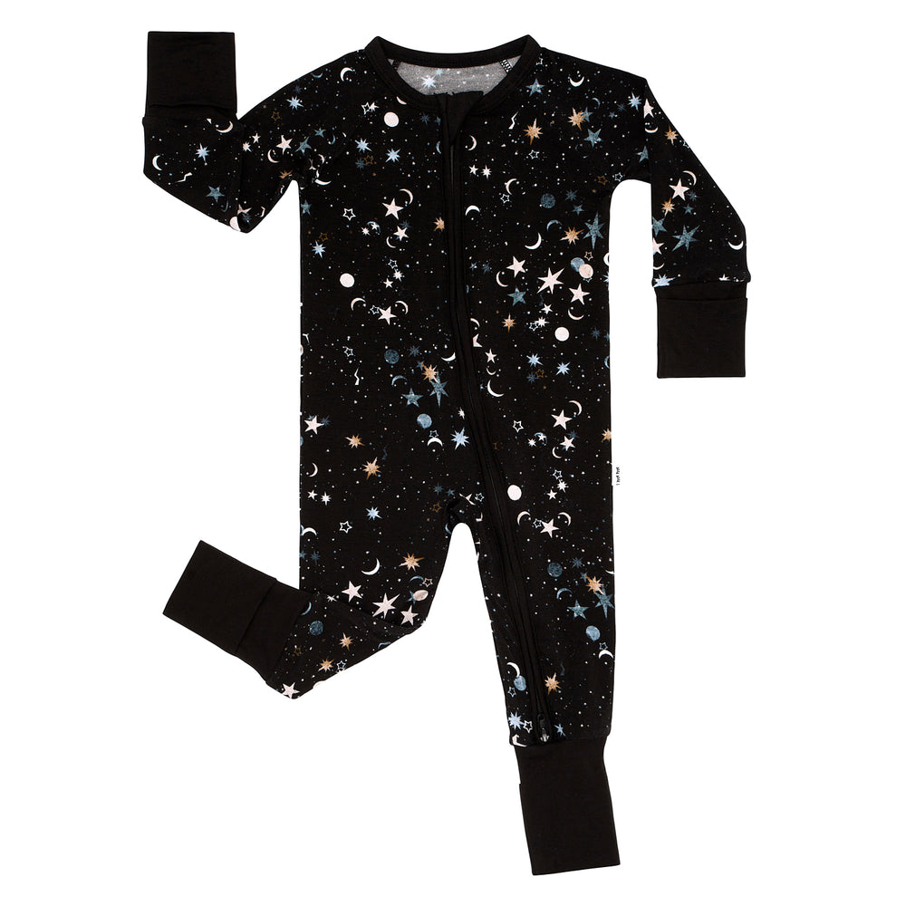 Flat lay image of a Counting Stars zippy