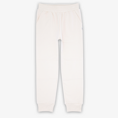 Flat lay image of the cream jogger