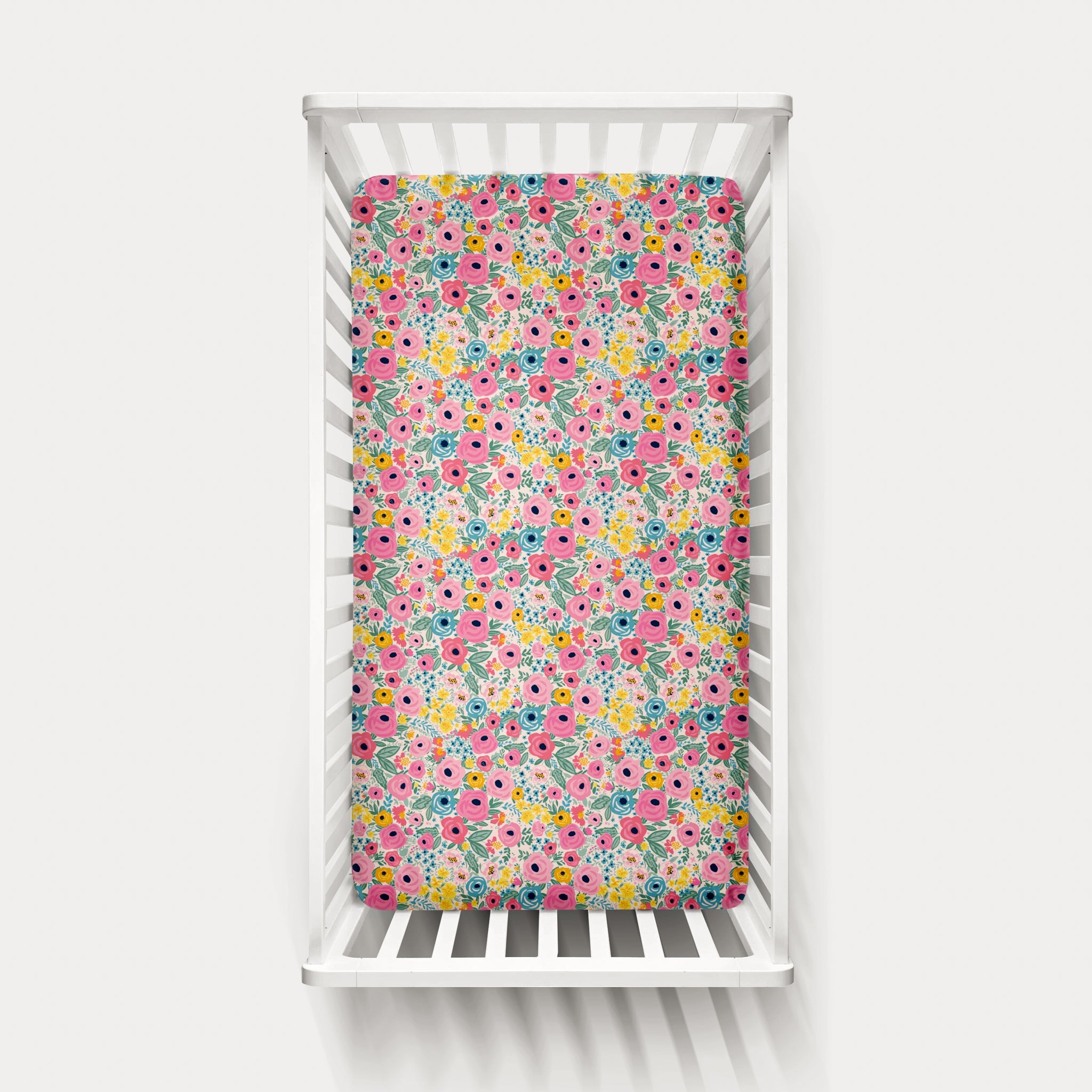 Crib Sheet - Secret Garden Fitted Crib Sheet