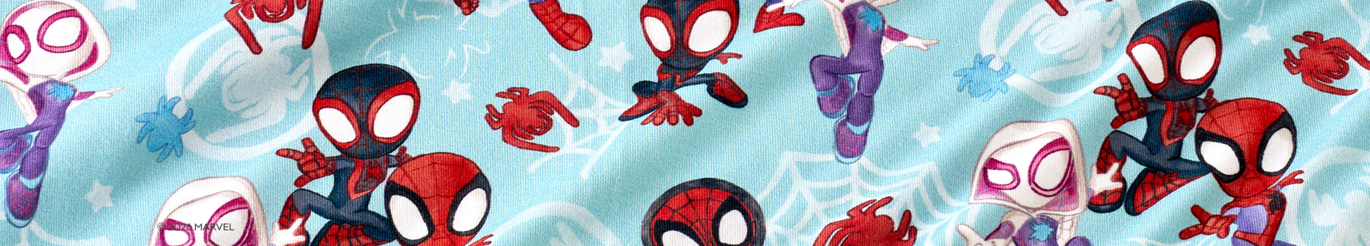 Spidey & His Amazing Friends Tiny Webs fabric