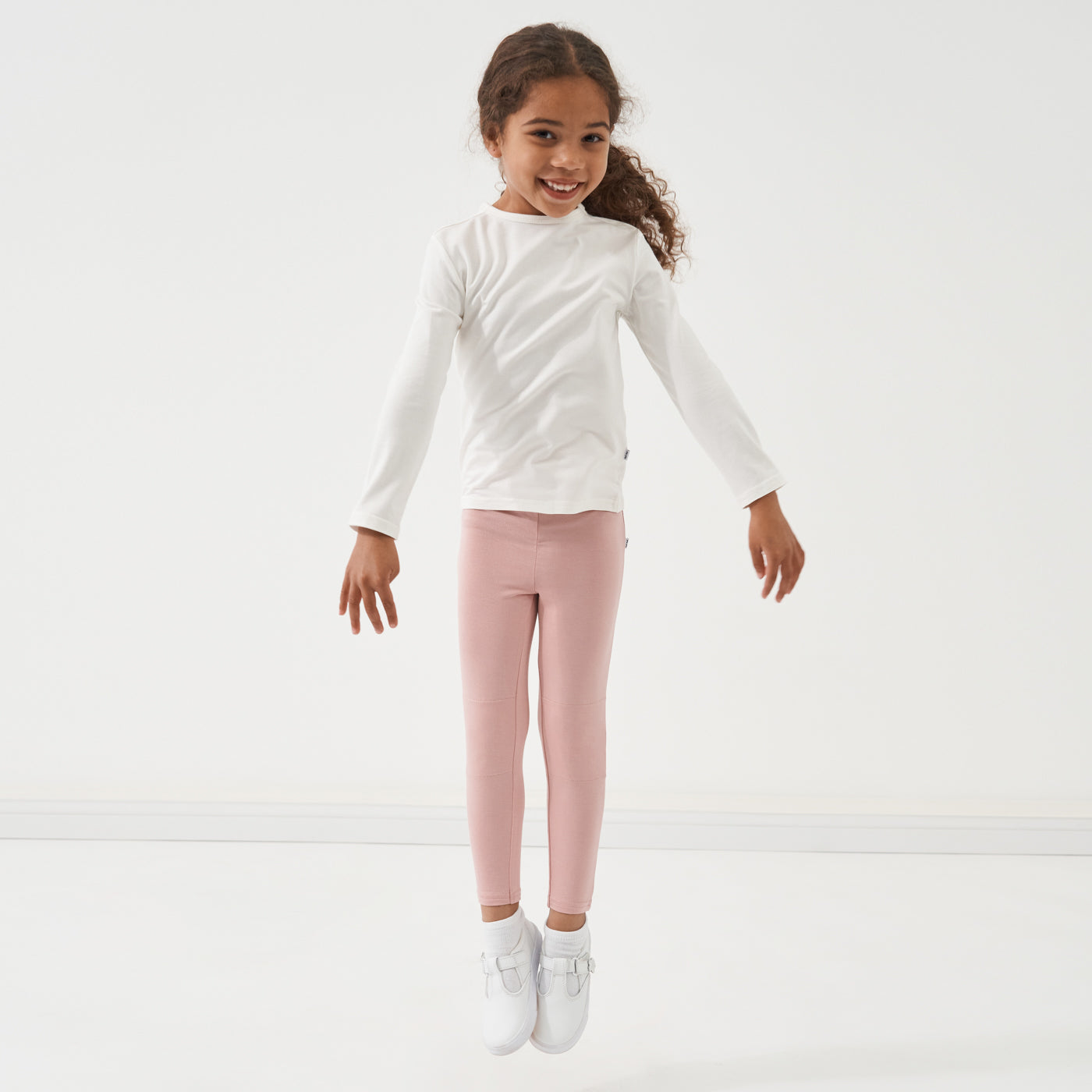 Buy Girls Ribbed Leggings - Pack Of 2 - Pink And Grey Online at Best Price  | Mothercare India