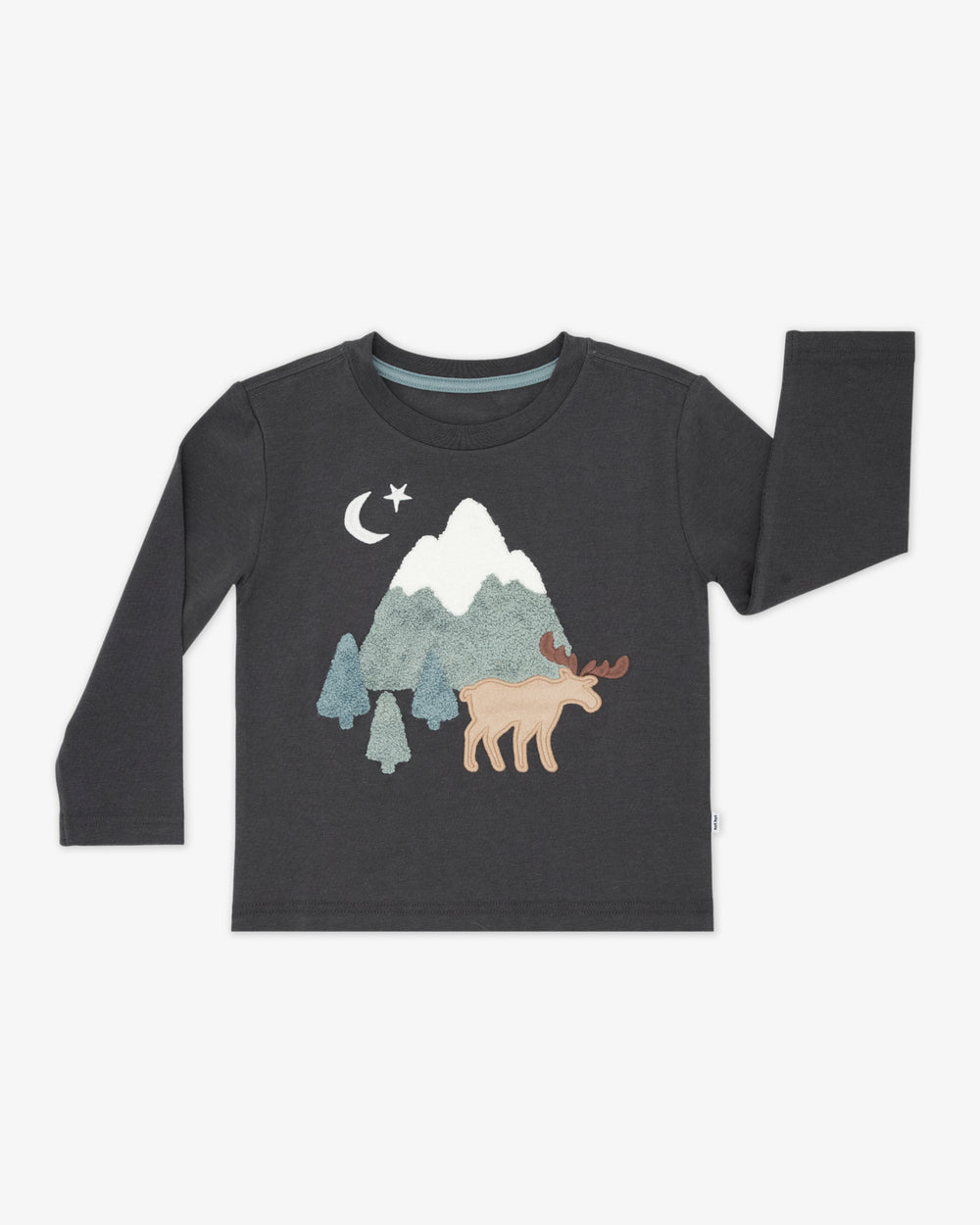 Flat lay of the Moose Trail Long Sleeve Relaxed Tee