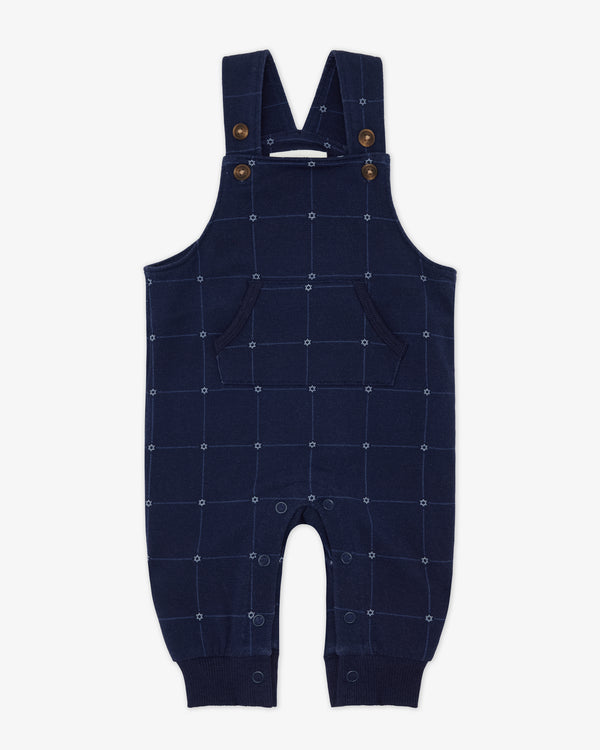 Flat lay of the Hanukkah Stars Overall