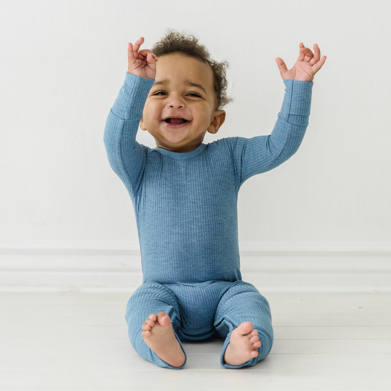Meet The Crescent Zippy Little Sleepies Baby Bamboo Sleepwear