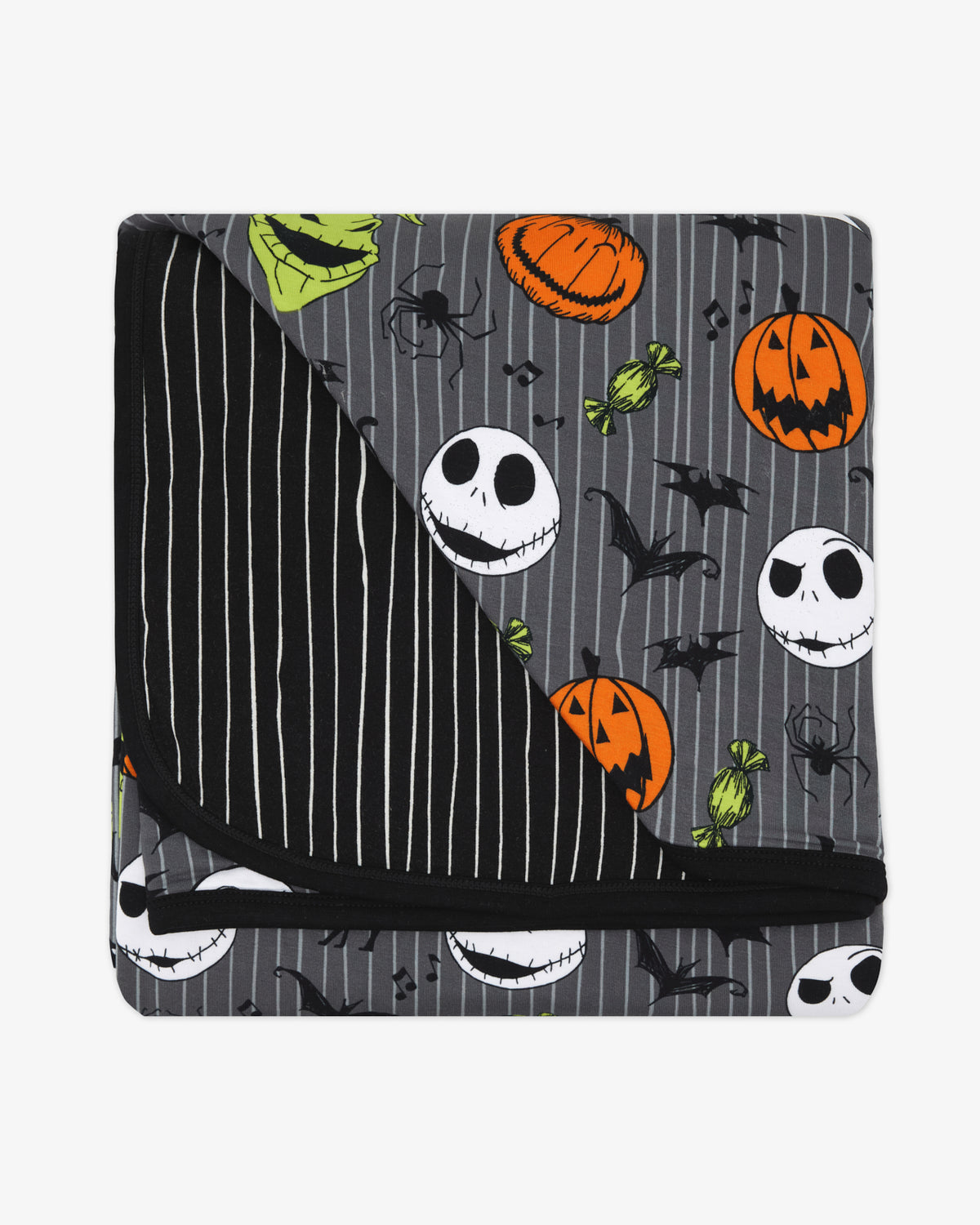 Flat lay of the Disney The Nightmare Before Christmas Large Cloud Blanket®
