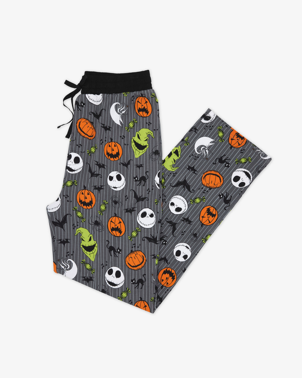 Flat lay of the Disney The Nightmare Before Christmas Men's Pajama Pants