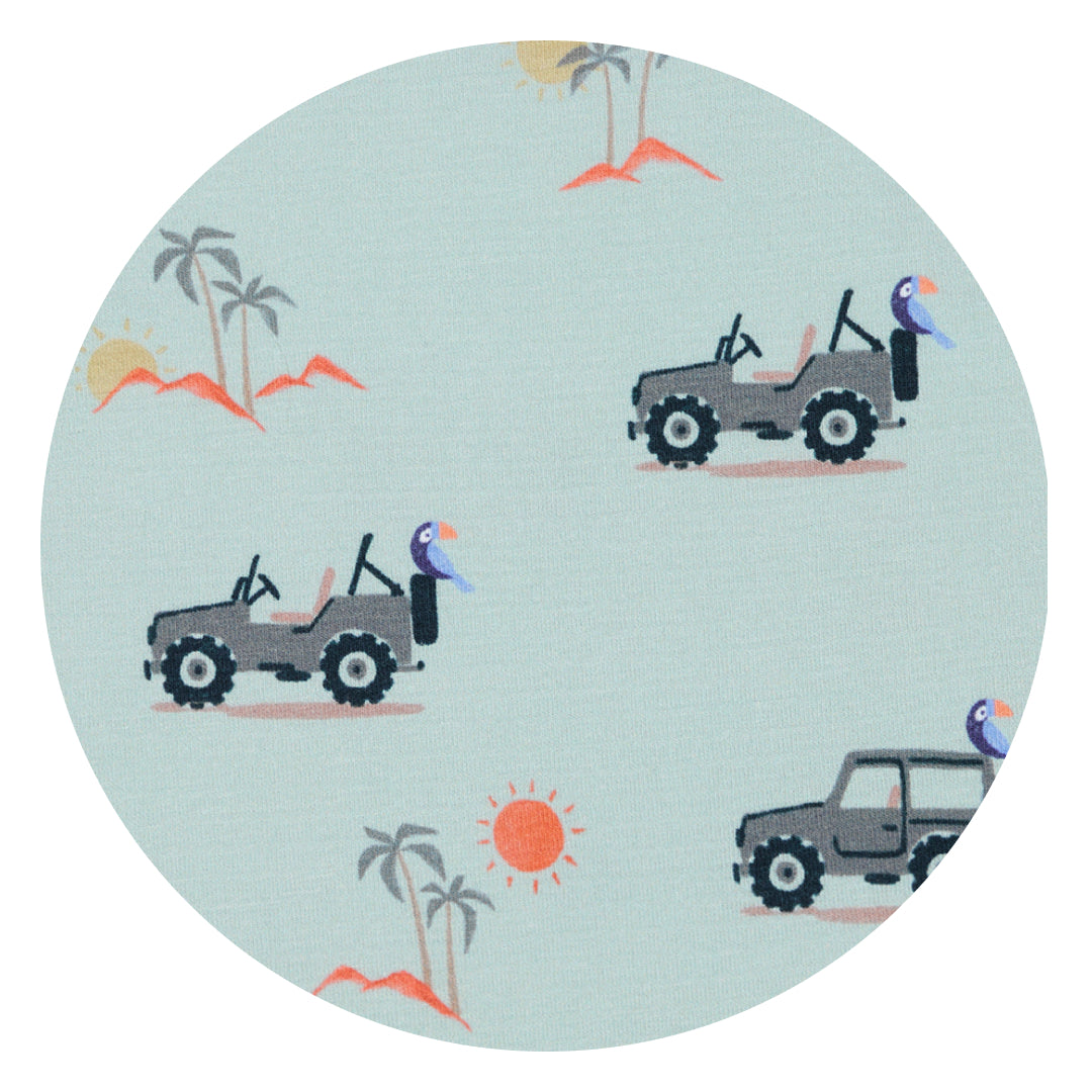 Jungle adventure print swatch 