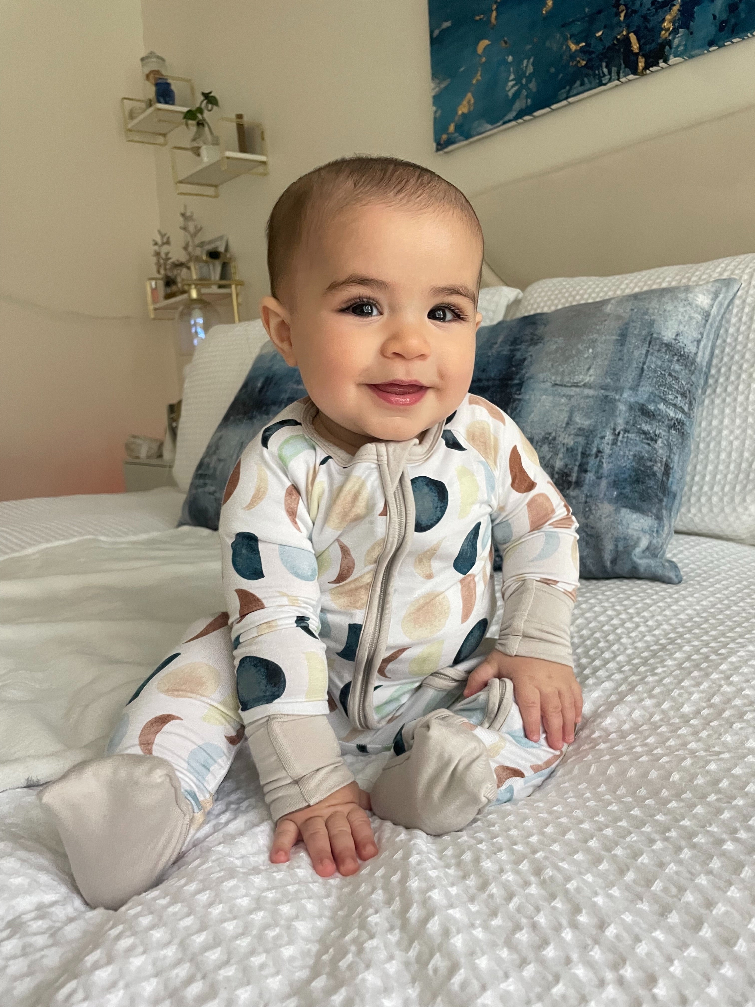 Green Camp Sleepies Large Cloud Blanket®