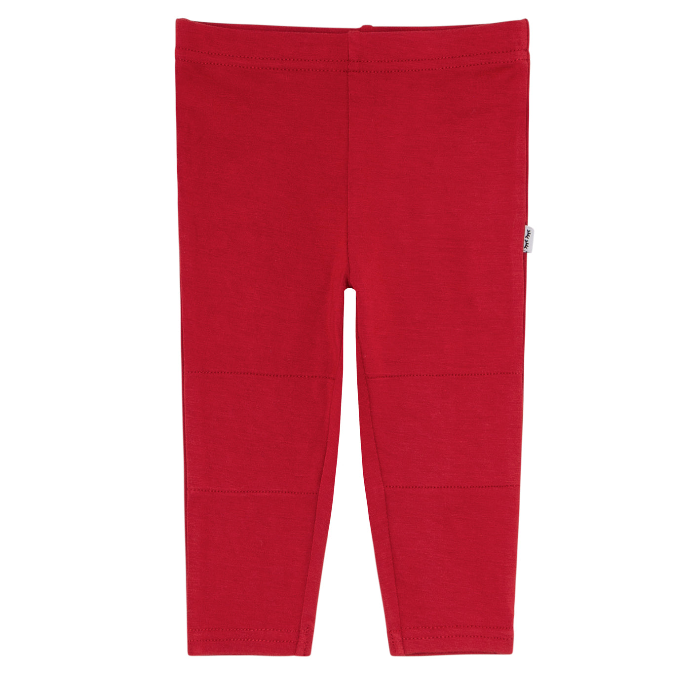 Flat lay image of Holiday Red leggings