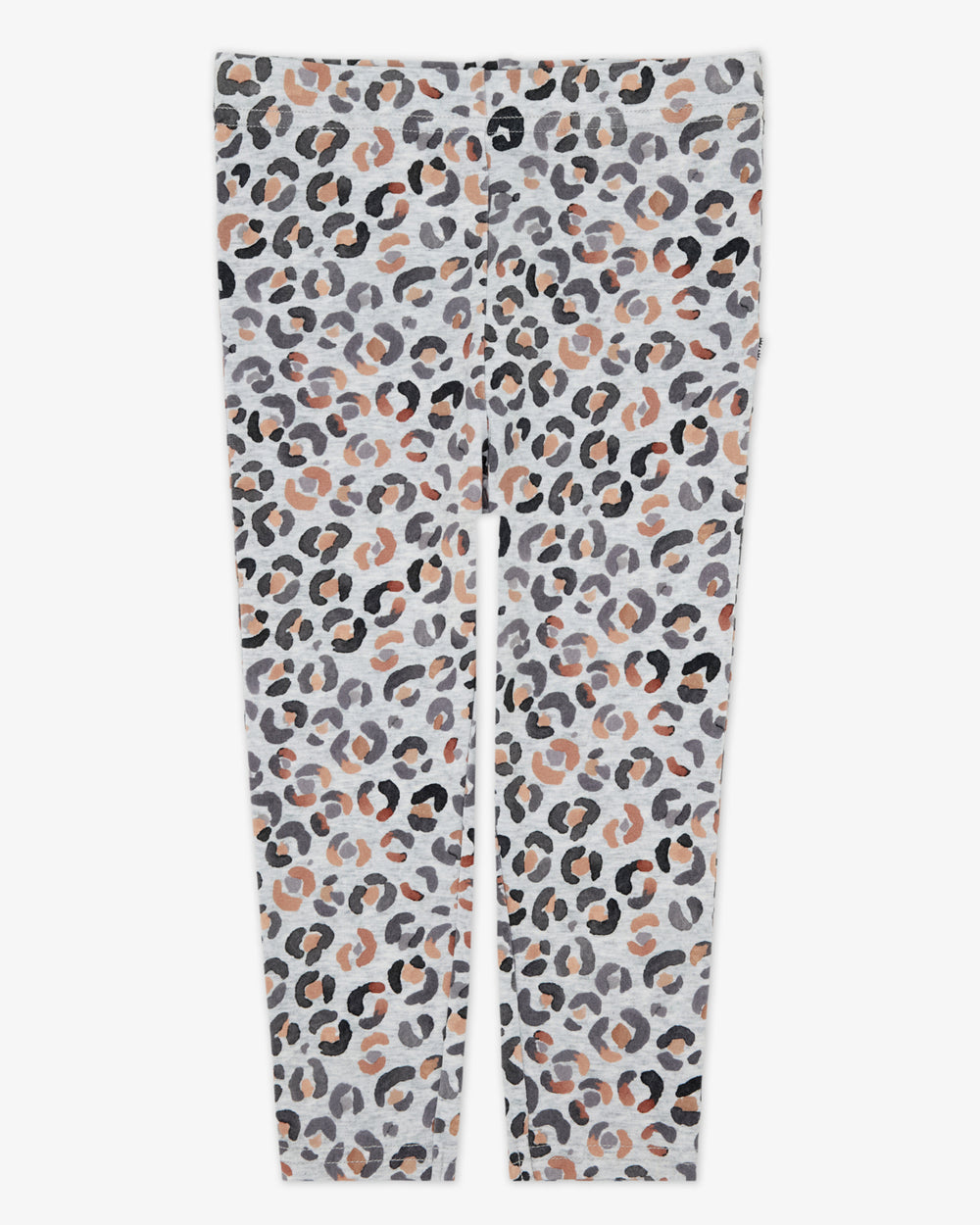 Flat lay of the Snowy Leopard Legging