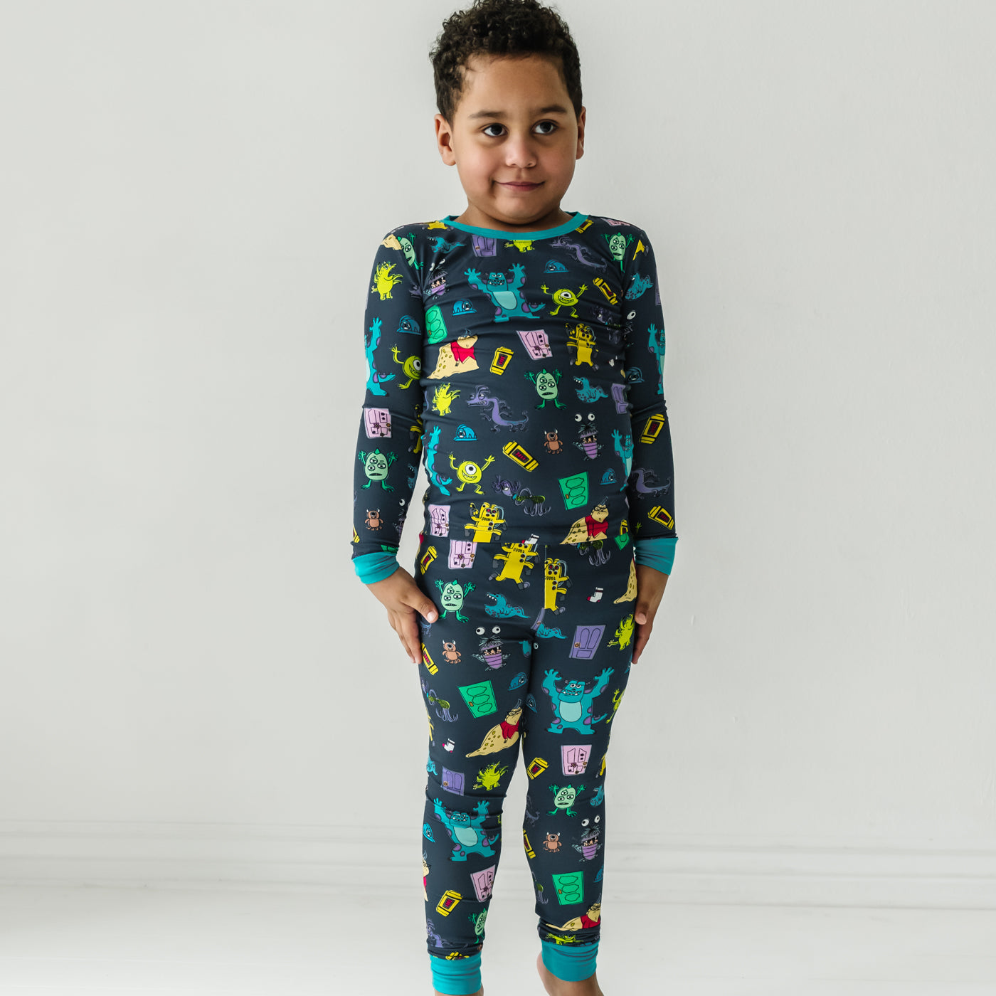 Disney & Pixar Monsters, Inc. Two-Piece Bamboo Viscose Pajama Set