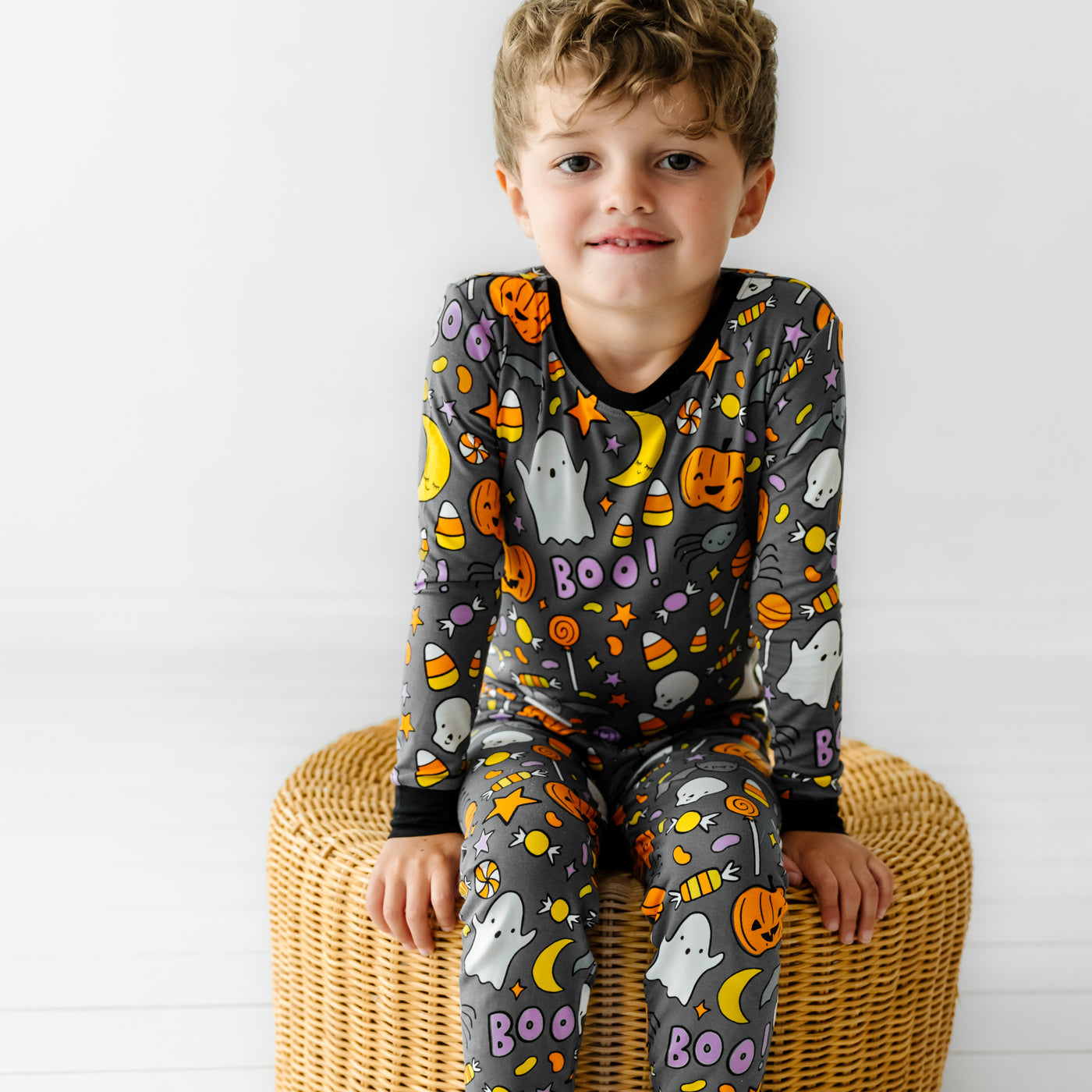 Little Sleepies Monsters, Inc. Two-Piece Pajama Set 4T