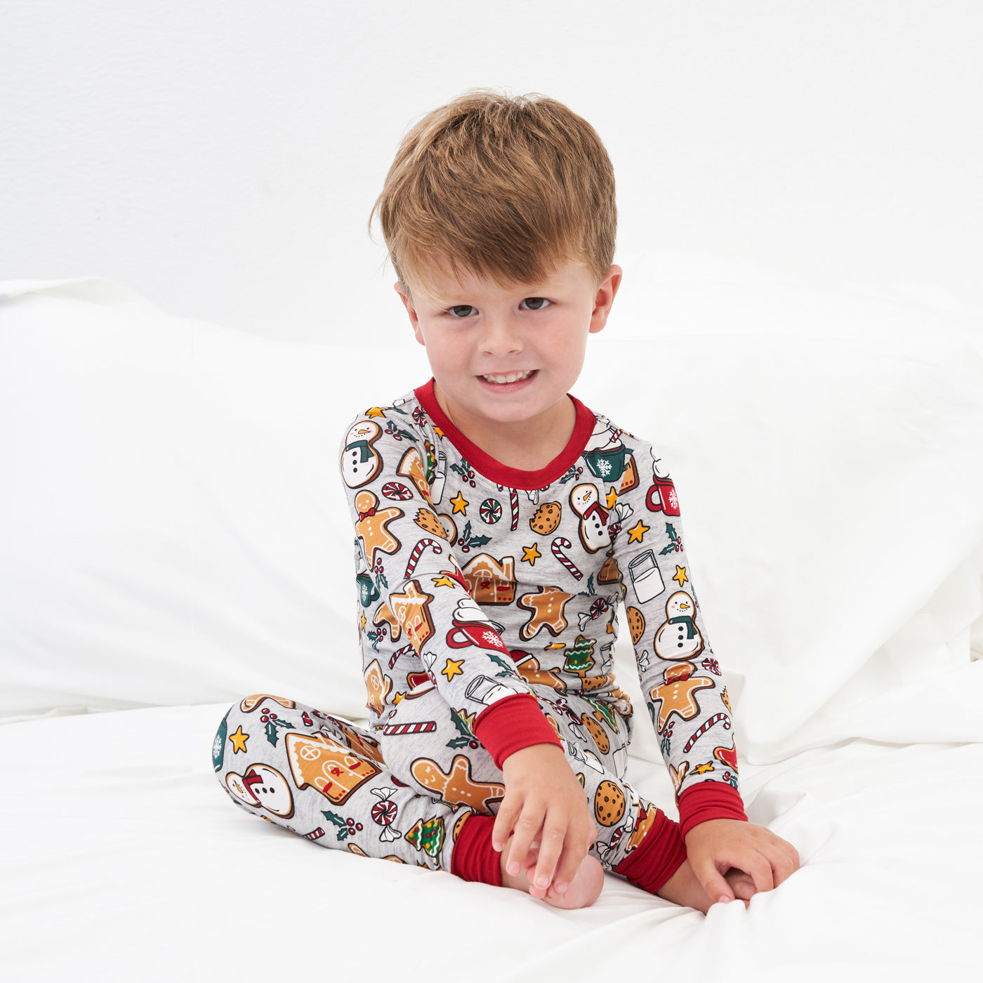 Holiday Treats Two-Piece Pajama Set - Little Sleepies