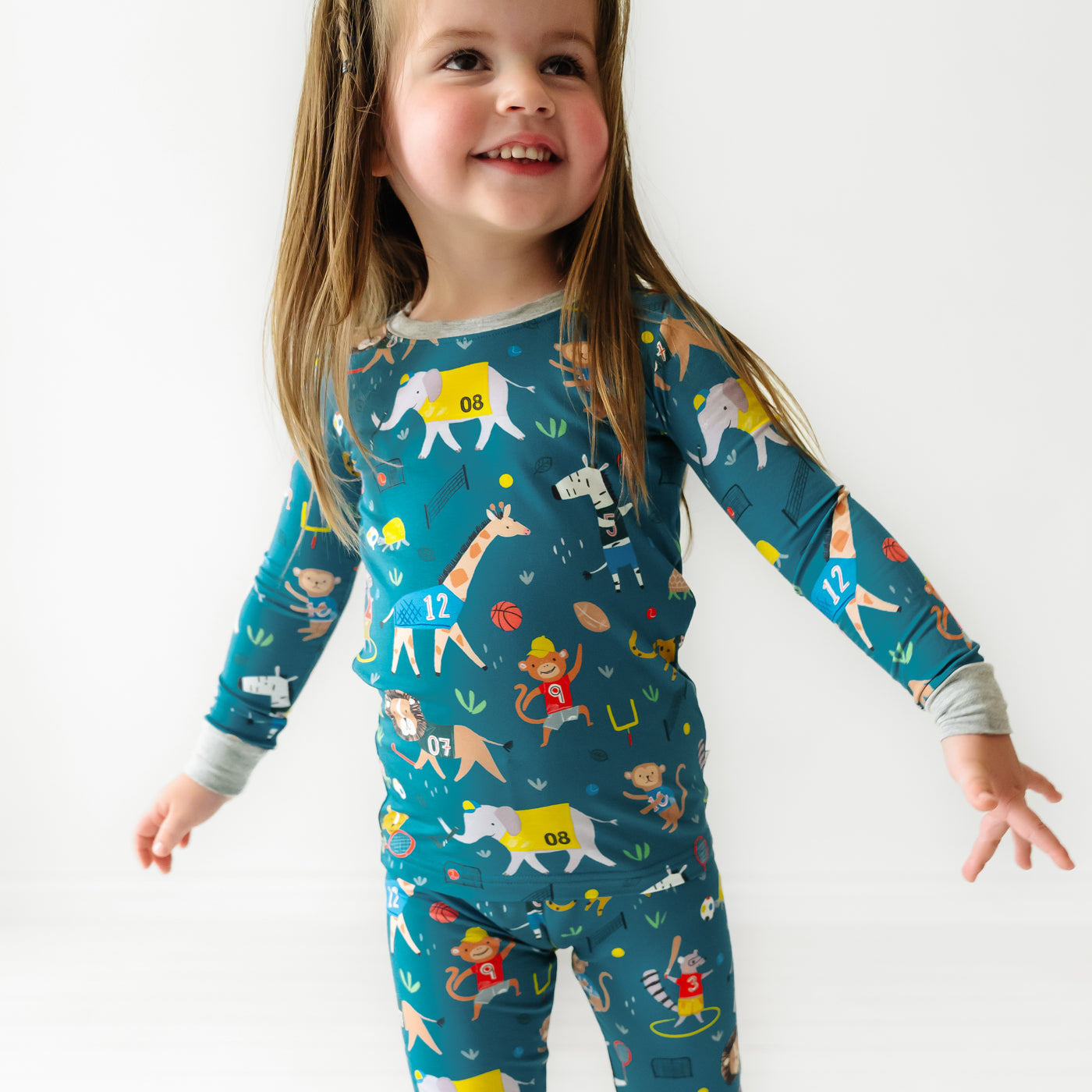 Sleep Adventures Await: Boys' Bamboo Two-Piece Pajama Sets