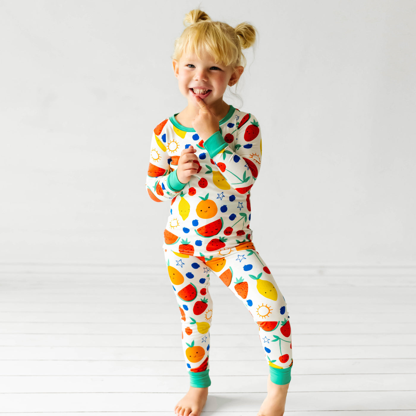 Spelling with Sesame Street Two-Piece Pajama Set - Little Sleepies