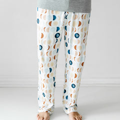 Close up image of men's Luna Neutral pajama pants