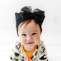 Luxe Bow Cat Tulle - Cat Ears Luxe Bow Headband