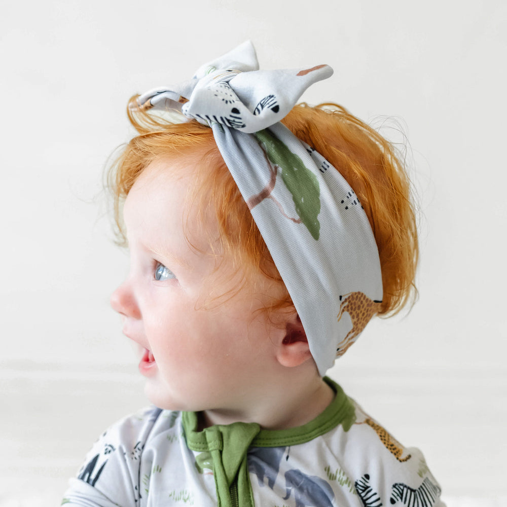 Click to see full screen - Luxe Bow - Safari Friends Luxe Bow Headband