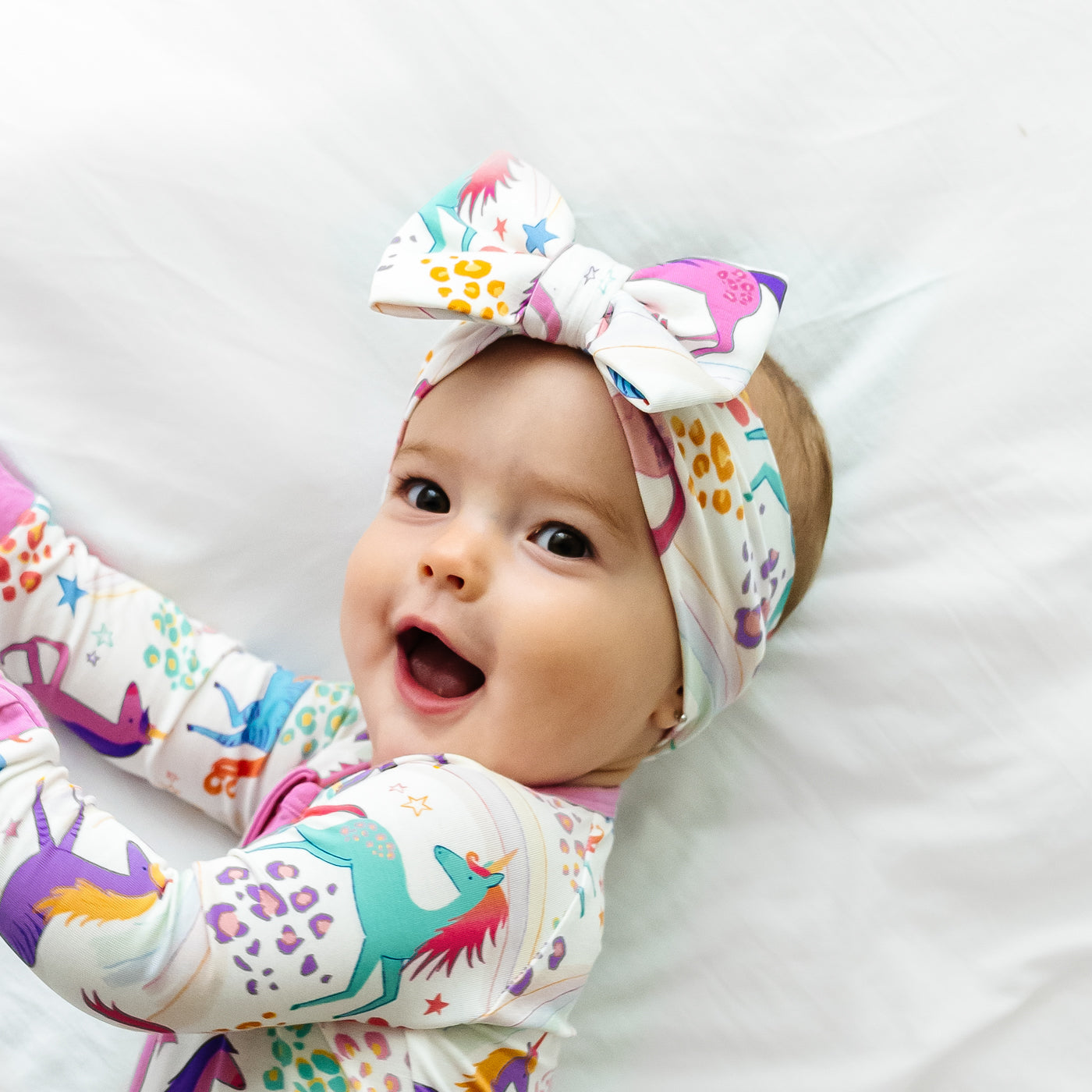 Groovy Baby Luxe Bow Headband - Little Sleepies