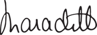 Maradith Frenkel's handwritten signature