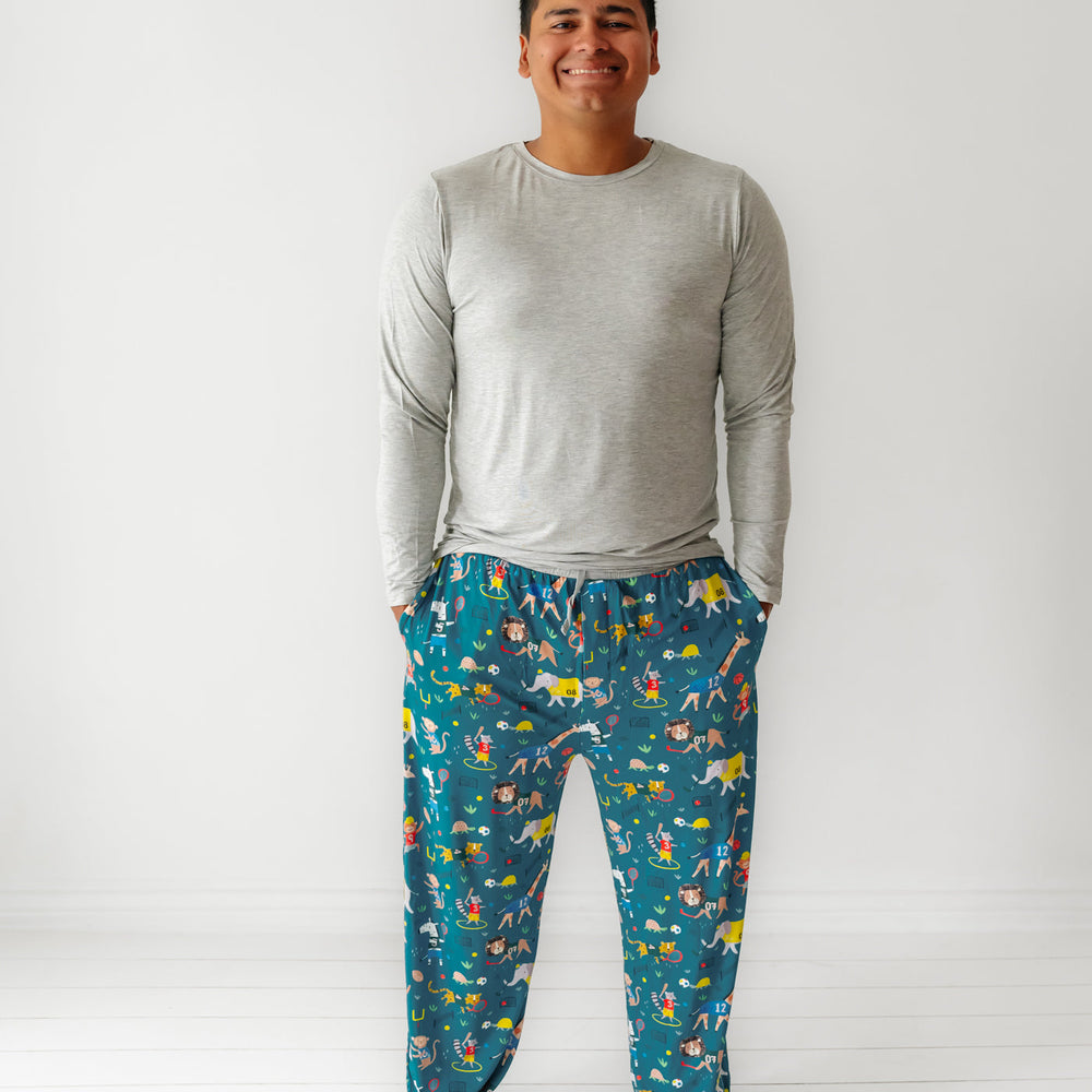 Men's PJ Pants - Jungle Gym Men's Bamboo Viscose Pajama Pants