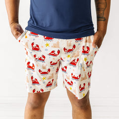 Men's PJ Shorts - Beach Buddies Men's Bamboo Viscose Pajama Shorts