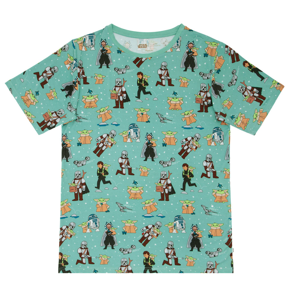 Men's SS PJ Tops - Star Wars™ Grogu™ & Friends Men's Short Sleeve Bamboo Viscose Pajama Top