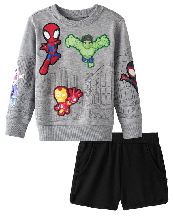 Mighty City Heroes Crewneck Sweatshirt outfit
