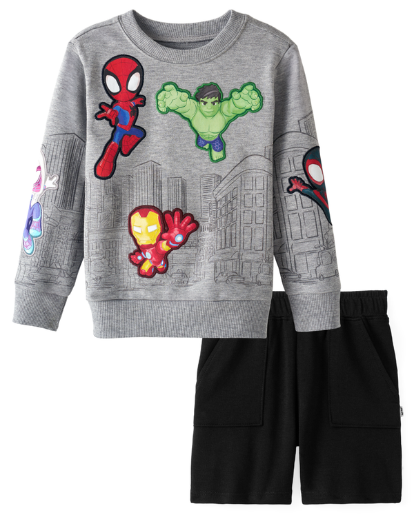 Mighty City Heroes Crewneck Sweatshirt outfit