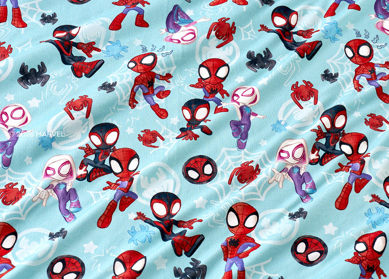 Spidey & His Amazing Friends Tiny Webs fabric