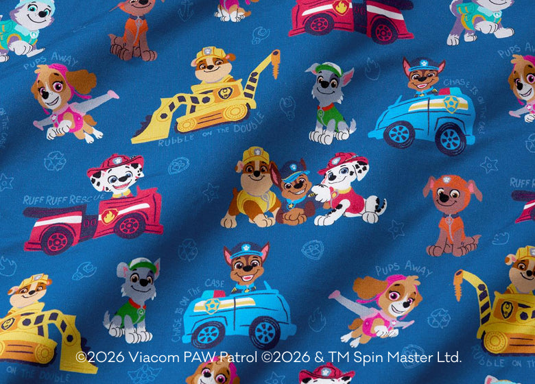 Paw Patrol print fabric