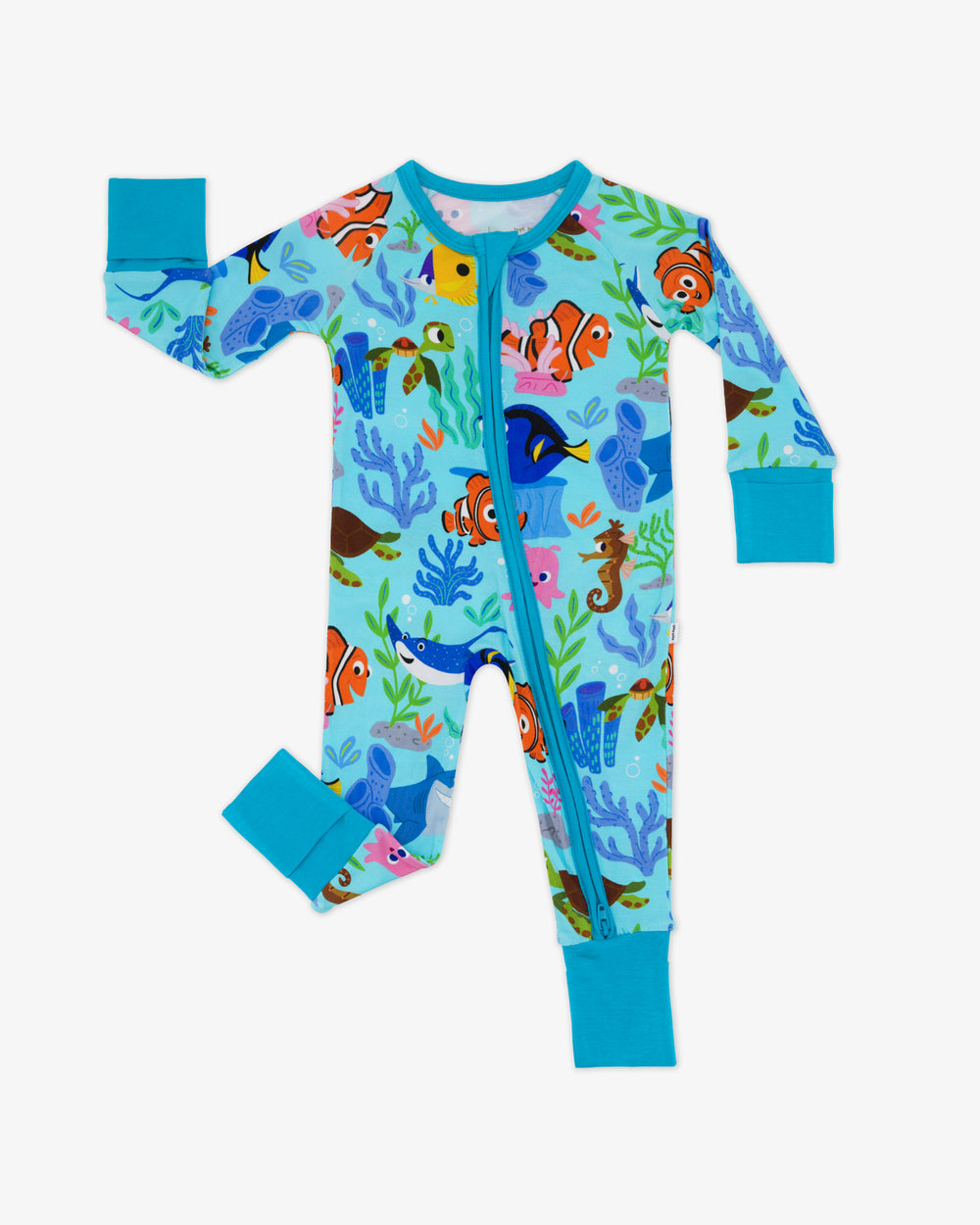 Flat lay of the Disney Nemo's Reef Zippy