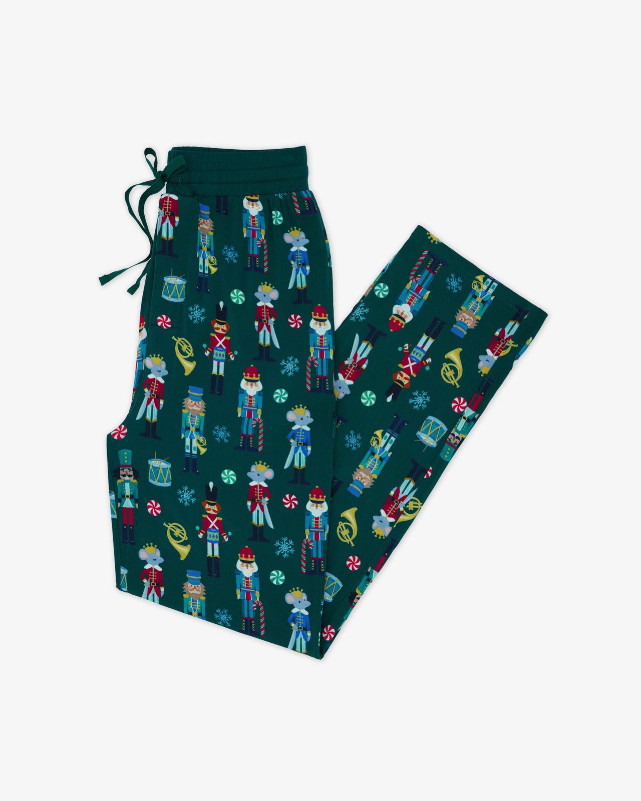 Flat lay of the Nutcracker March Men's Pajama Pants