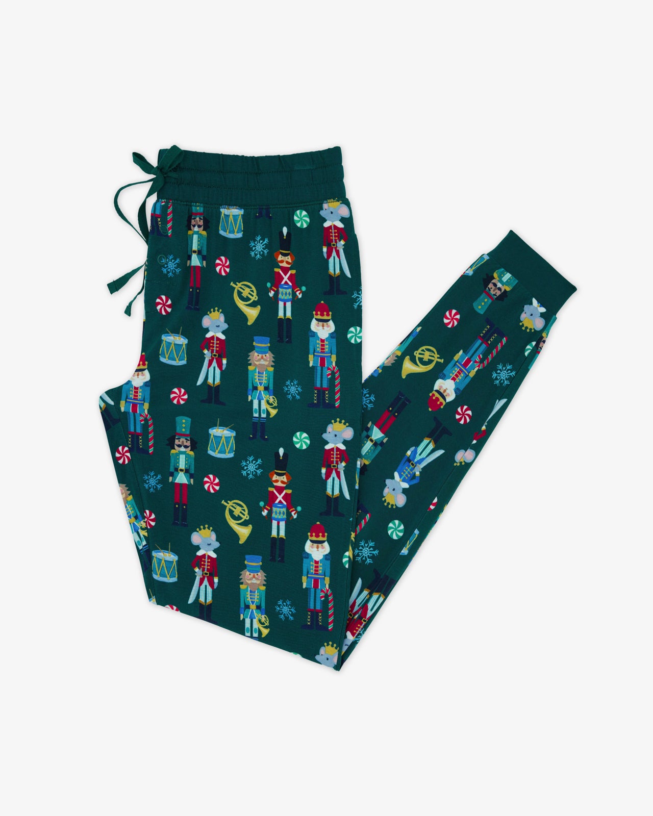 Flat lay of the Nutcracker March Women's Pajama Pants