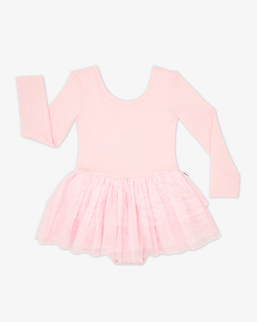 Flat lay of the Prima Pink Ballet Leotard Dress