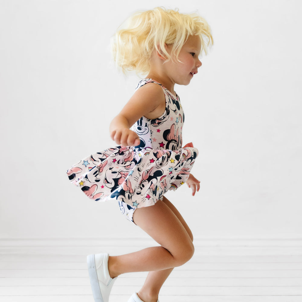 Play Dress W/B Twirl - Disney Minnie Forever Twirl Dress With Bodysuit