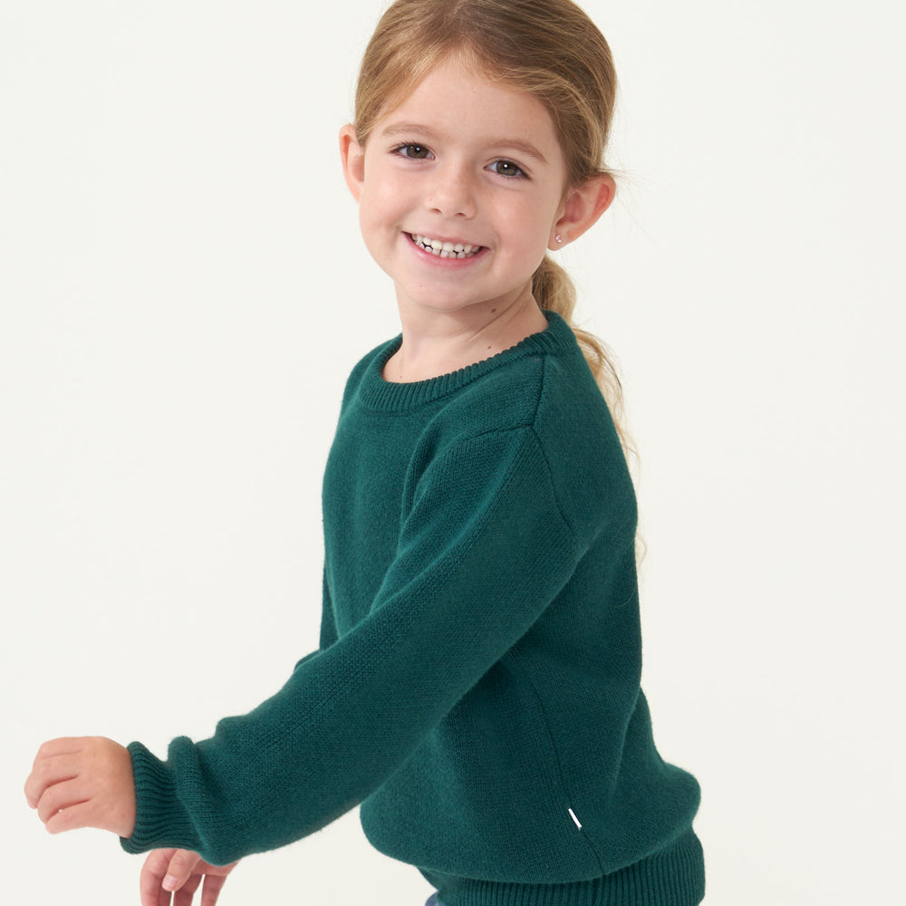 Play Sweater - Emerald Knit Sweater