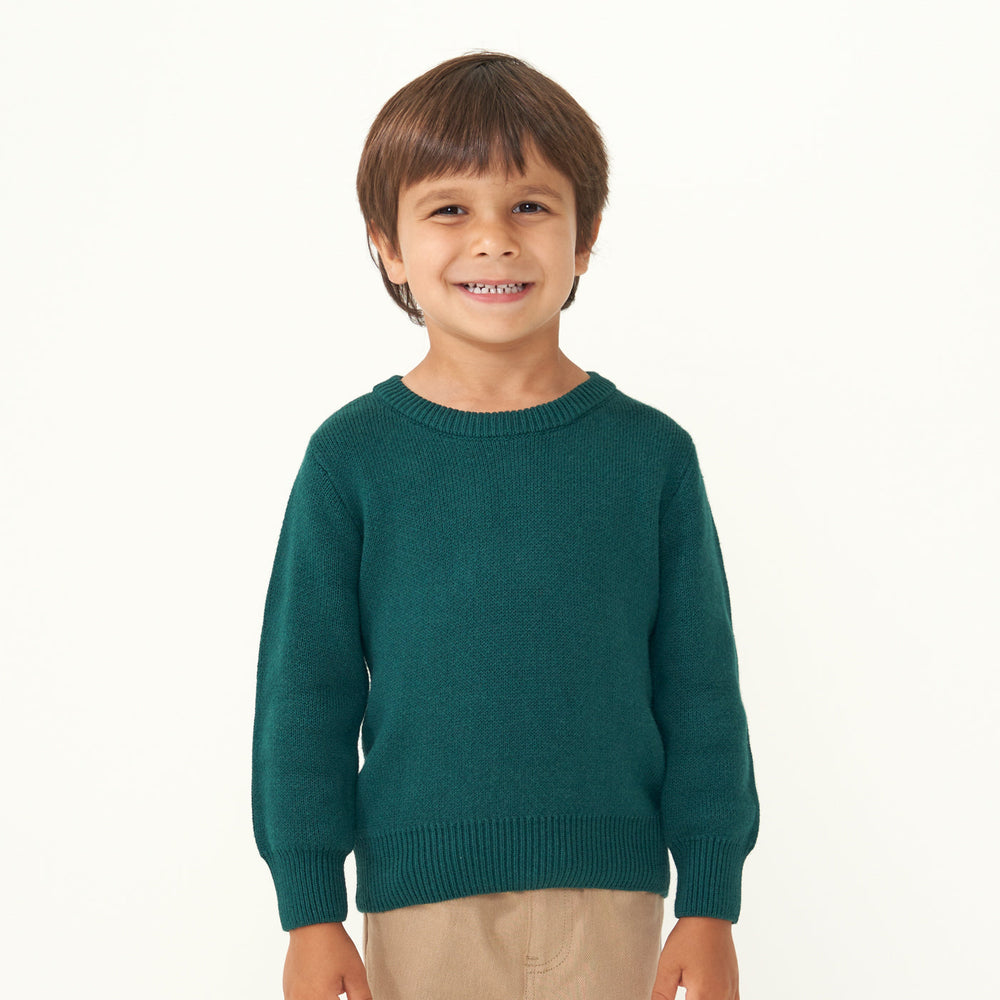 Play Sweater - Emerald Knit Sweater