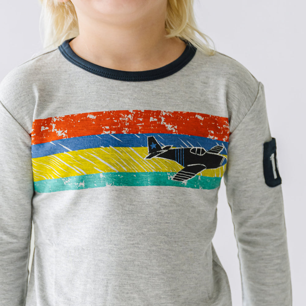 Click to see full screen - Play Tee - Take Flight Long Sleeve Graphic Tee