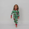 Various children wearing the Cookies for Santa Two-Piece Pajama Set