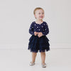 Video of a child in a Hanukkah Stars Tiered Tutu Dress with Bloomer