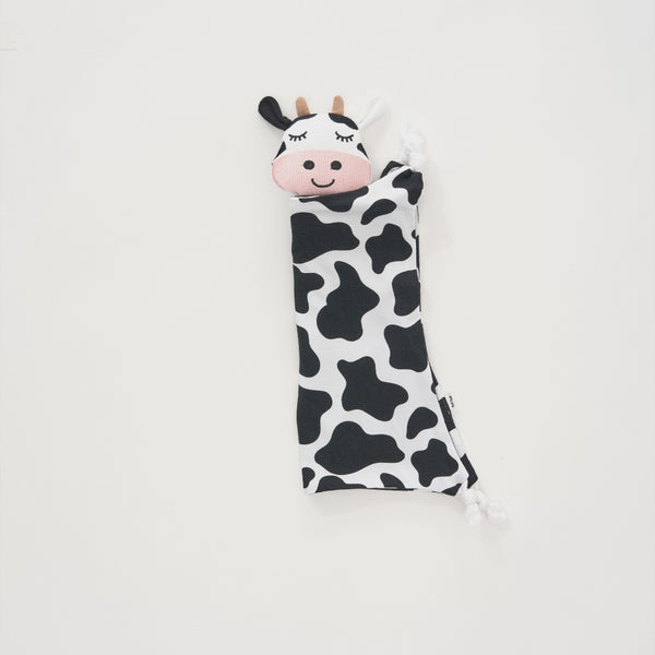 Video of a Charlie the Cow lovey dancing