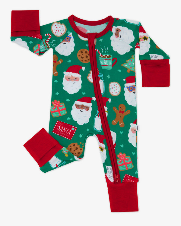 Flat lay of the Cookies for Santa Zippy