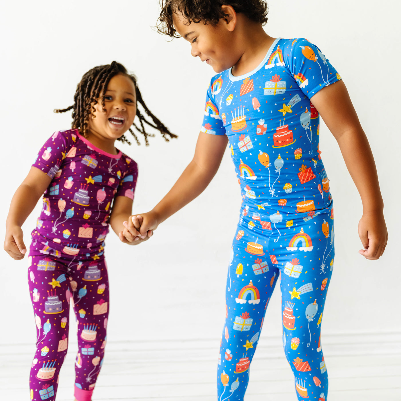 Blue Birthday Wishes Women's Pajama Pants - Little Sleepies